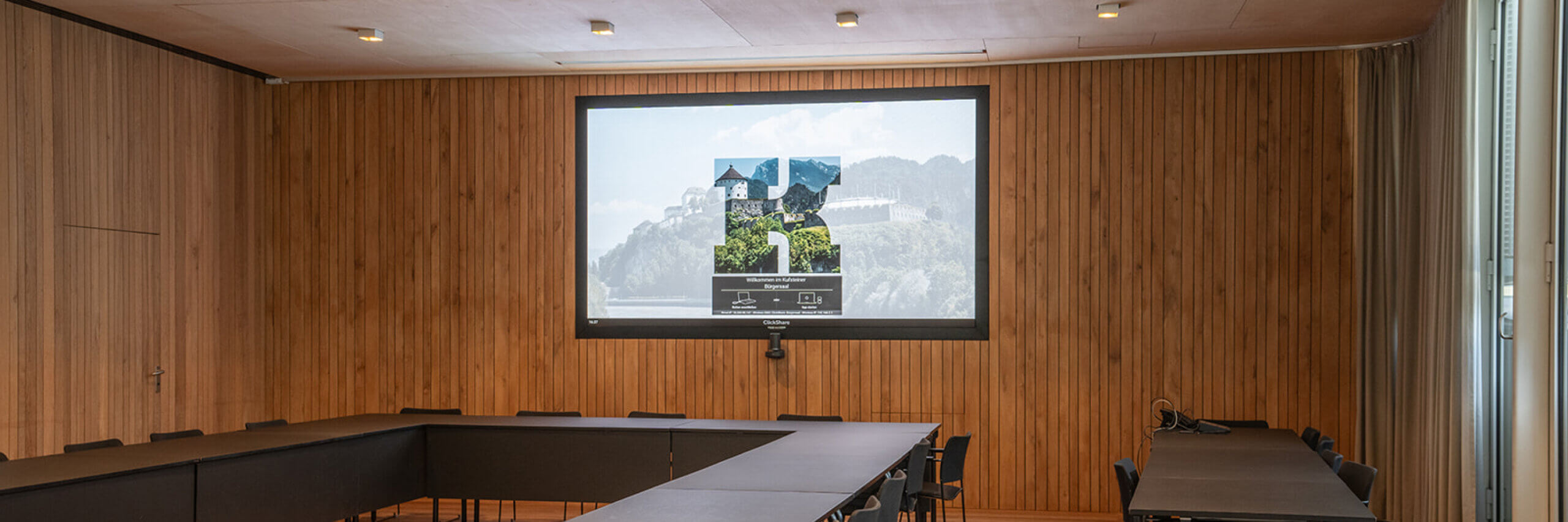 Gemietetes Präsentationshighlight der Stadt Kufstein